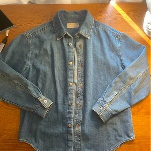 Everlane Men’s Long Sleeve Heavy Denim Shirt